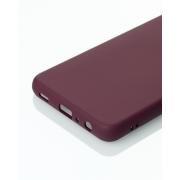 Силиконовый чехол SOFT Silicone Case для Samsung A32 4G (без лого) бордовый