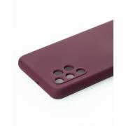 Силиконовый чехол SOFT Silicone Case для Samsung A32 4G (без лого) бордовый