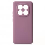 Силиконовый чехол SOFT Silicone Case для Xiaomi Redmi Note 14 Pro 5G (без лого) лаванда
