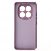 Силиконовый чехол SOFT Silicone Case для Xiaomi Redmi Note 14 Pro 5G (без лого) лаванда