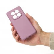 Силиконовый чехол SOFT Silicone Case для Xiaomi Redmi Note 14 Pro 5G (без лого) лаванда