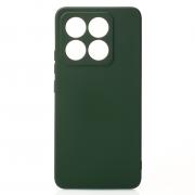Силиконовый чехол SOFT Silicone Case для Xiaomi 14T Pro (без лого) темно-зеленый