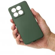 Силиконовый чехол SOFT Silicone Case для Xiaomi 14T Pro (без лого) темно-зеленый