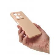 Силиконовый чехол SOFT Silicone Case для Xiaomi Redmi Note 13 5G (без лого) пудра