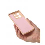 Силиконовый чехол SOFT Silicone Case для Xiaomi Redmi Note 13 5G (без лого) пудра
