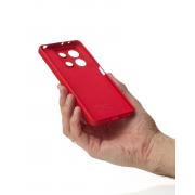 Силиконовый чехол SOFT Silicone Case для Xiaomi Redmi Note 13 5G (без лого) красный