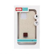 Силиконовый чехол XO K03 для iPhone 12 mini (pla material) белый