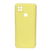 Силиконовый чехол SOFT Silicone Case для Xiaomi Redmi 9C/9A Activ/Poco C31 (без лого) лимонный