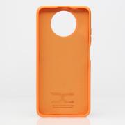 Силиконовый чехол SOFT Silicone Case для Xiaomi Redmi Note 9T (без лого) оранжевый