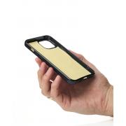 Силиконовый чехол Slim Ring Glamour с поддержкой MagSafe для iPhone 13/14 black