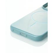 Силиконовый чехол Slim Ring Glamour с поддержкой MagSafe для iPhone 13 Pro wave blue