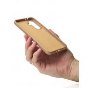 Чехол Glamour Case with MagSafe для Samsung A56 desert titanium