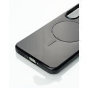 Чехол Glamour Case with MagSafe для Samsung A56 black