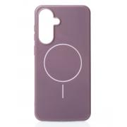 Чехол Glamour Case with MagSafe для Samsung A56 deep purple
