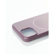 Силиконовый чехол Slim Ring Glamour с поддержкой MagSafe для iPhone 12/12 Pro deep purple