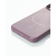 Силиконовый чехол Slim Ring Glamour с поддержкой MagSafe для iPhone 13/14 deep purple