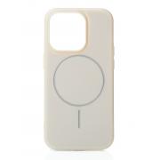 Чехол Glamour Case with MagSafe для iPhone 13 Pro Max natural titanium