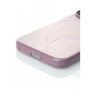 Силиконовый чехол Slim Ring Glamour с поддержкой MagSafe для iPhone 13 Pro deep purple