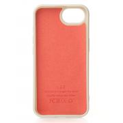 Силиконовый чехол Slim Ring Glamour с поддержкой MagSafe для iPhone 16E natural titanium