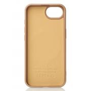 Силиконовый чехол Slim Ring Glamour с поддержкой MagSafe для iPhone 16E desert titanium