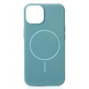 Чехол Glamour Case with MagSafe для iPhone 11 wave blue
