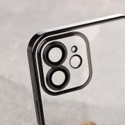 Пластиковый чехол GLITTER для iPhone 11 черный