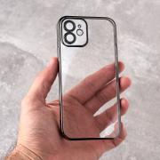 Пластиковый чехол GLITTER для iPhone 11 черный