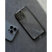 Пластиковый чехол GLITTER для iPhone 13 Pro Max черный