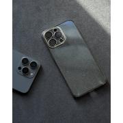 Пластиковый чехол GLITTER для iPhone 13 Pro серебряный