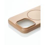 Силиконовый чехол Slim Ring Glamour с поддержкой MagSafe для iPhone 14 Pro desert titanium