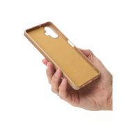 Силиконовый чехол Slim Ring Glamour с поддержкой MagSafe для Samsung A06 desert titanium