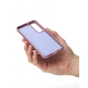 Чехол Glamour Case with MagSafe для Samsung S21 FE deep purple