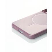 Чехол Glamour Case with MagSafe для Samsung S21 FE deep purple