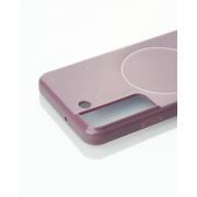 Чехол Glamour Case with MagSafe для Samsung S21 FE deep purple