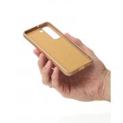 Чехол Glamour Case with MagSafe для Samsung S21 FE desert titanium