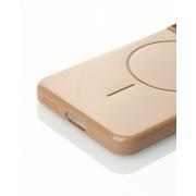 Чехол Glamour Case with MagSafe для Samsung S21 FE desert titanium