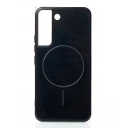 Чехол Glamour Case with MagSafe для Samsung S21 FE black