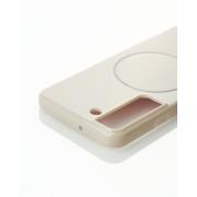 Чехол Glamour Case with MagSafe для Samsung S21 FE natural titanium