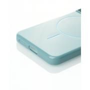 Чехол Glamour Case with MagSafe для Samsung S21 FE wave blue