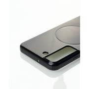 Чехол Glamour Case with MagSafe для Samsung S21 FE black