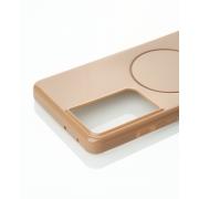 Чехол Glamour Beats Case with MagSafe для Samsung S21 Ultra desert titanium