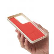 Чехол Glamour Beats Case with MagSafe для Samsung S21 Ultra natural titanium