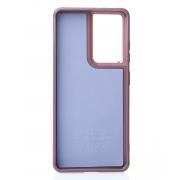 Чехол Glamour Beats Case with MagSafe для Samsung S21 Ultra deep purple