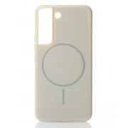 Чехол Glamour Beats Case with MagSafe для Samsung S22 natural titanium