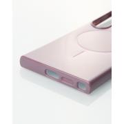 Силиконовый чехол Slim Ring Glamour с поддержкой MagSafe для Samsung S22 Ultra deep purple