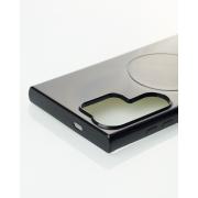 Силиконовый чехол Slim Ring Glamour с поддержкой MagSafe для Samsung S22 Ultra black