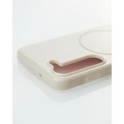 Чехол Glamour Beats Case with MagSafe для Samsung S23 natural titanium