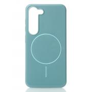 Чехол Glamour Beats Case with MagSafe для Samsung S23 wave blue