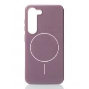 Чехол Glamour Beats Case with MagSafe для Samsung S23 deep purple