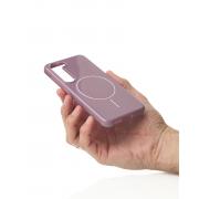 Чехол Glamour Beats Case with MagSafe для Samsung S23 deep purple